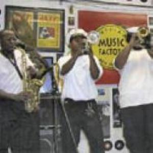 the original pin stripe brass band