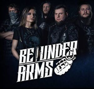 BE UNDER ARMS