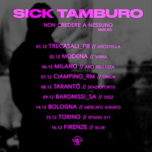 sick tamburo